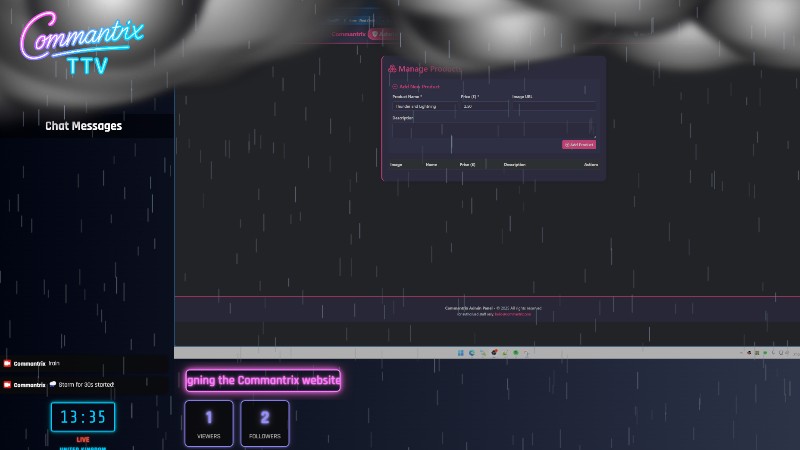 Thunder and Lightning